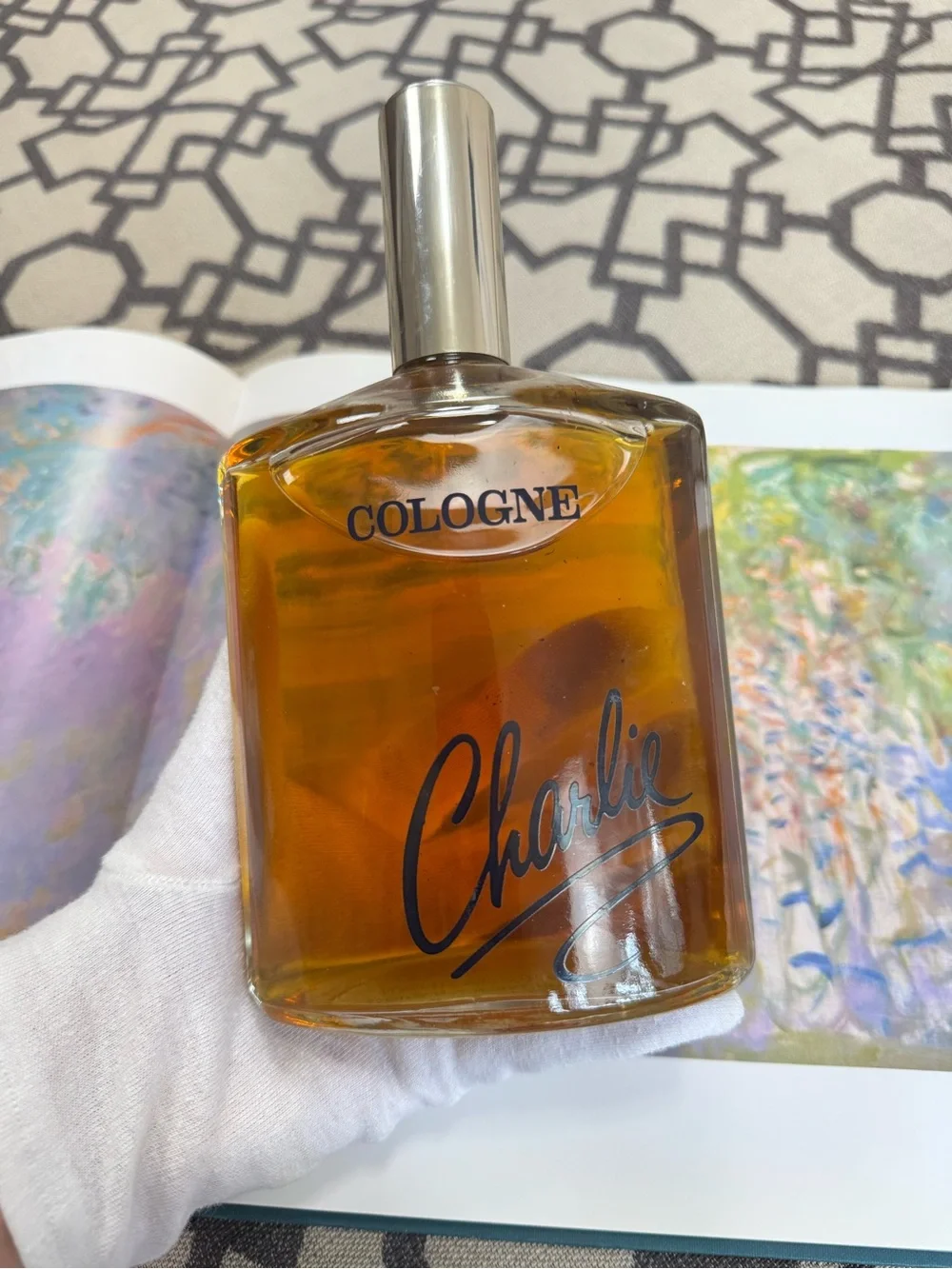 Vintage 16 Oz 1 Pint Revlon Charlie Original Formula Splash Collectible